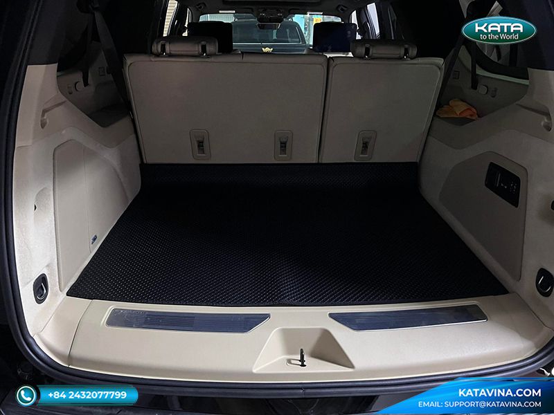 Thảm xe Cadillac Escalade 2022 của KATA hoàn toàn không mùi, không thấm nước