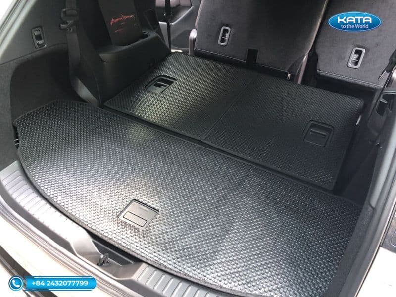 Thảm lót cốp, ốp lưng ghế hàng 3 ô tô Mazda CX-80 2024