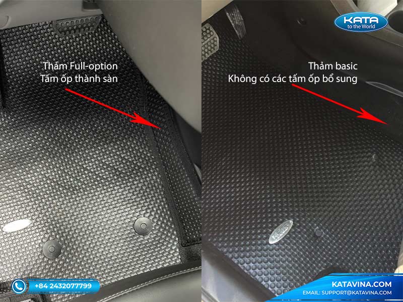 Thảm lót sàn ô tô cao cấp VinFast Fadil Full-option ghế lái