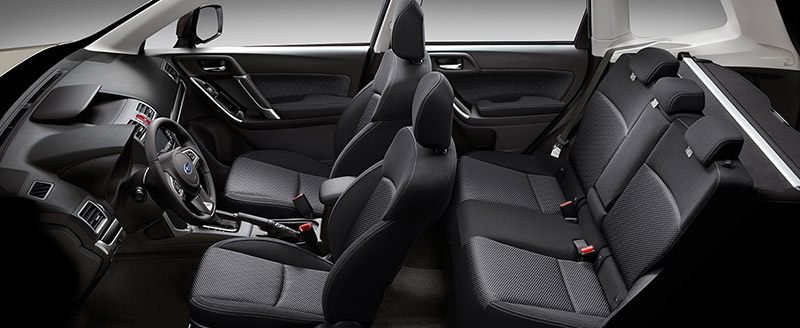 nội thất của Subaru Forester