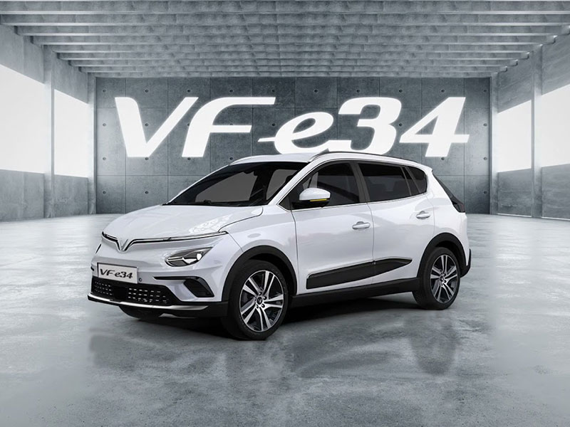 Đánh giá VinFast VF e34 về ngoại thất