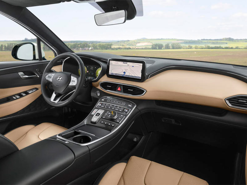 Đánh giá hyundai santa fe 2020 nội thất