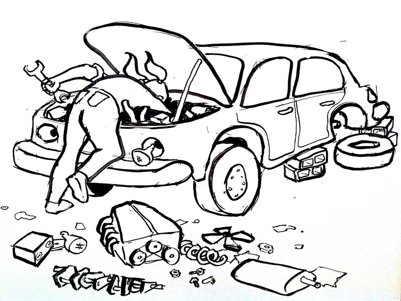 Đèn check engine vì sao lại sáng