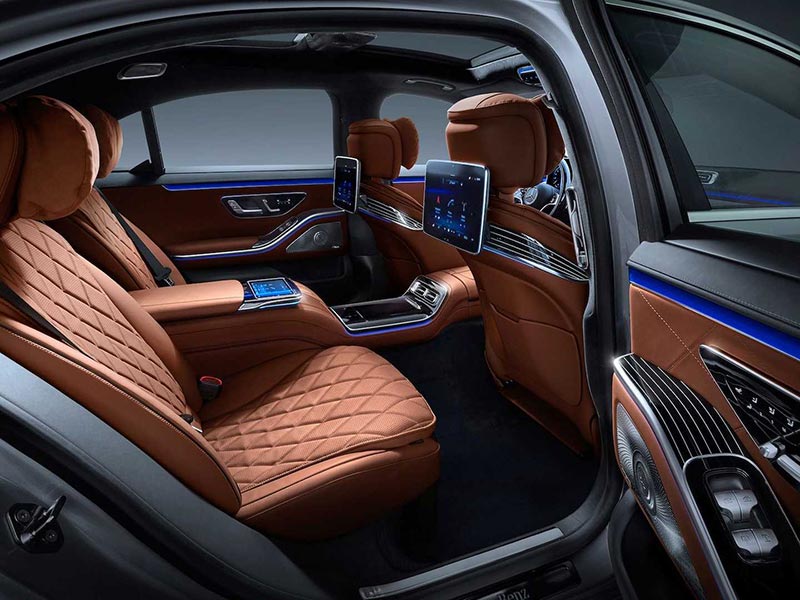 Mercedes S-Class 2021 đèn led nội thất