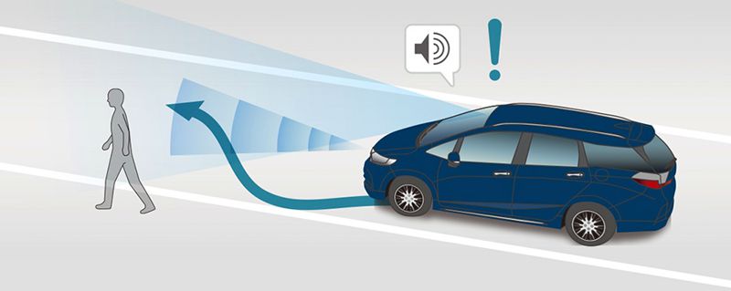 Hệ thống phanh giảm thiểu va chạm trên Honda Sensing