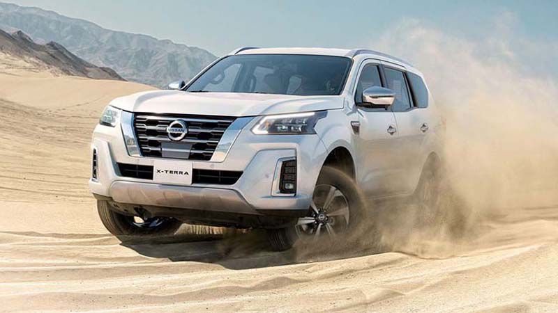 Nissan Terra 2021 có khả năng off road ấn tượng