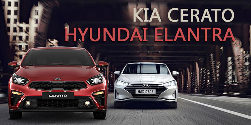 so sánh hyundai elantra và kia cerato