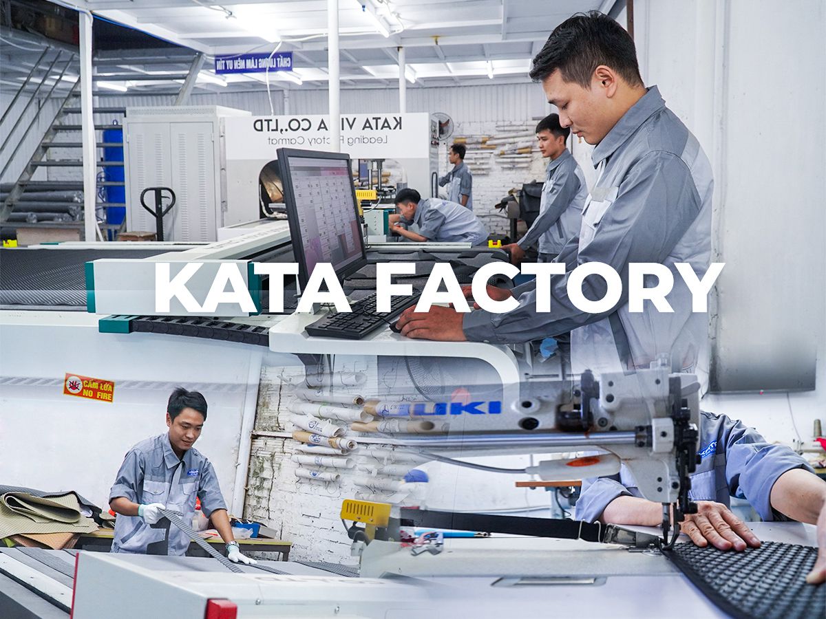 Thảm KATA được sản xuất tại xưởng