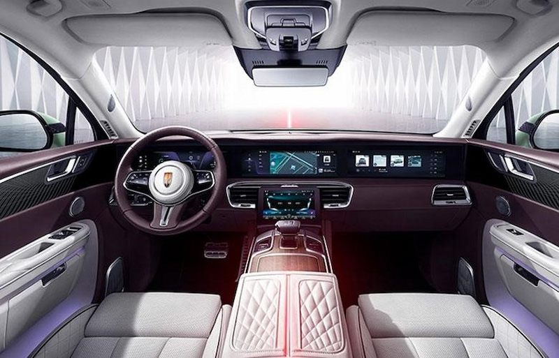 Thông tin nội ngoại thất xe Hongqi E-SH9 2022