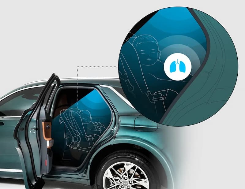 cảnh báo người lái nếu có trẻ em phía sau