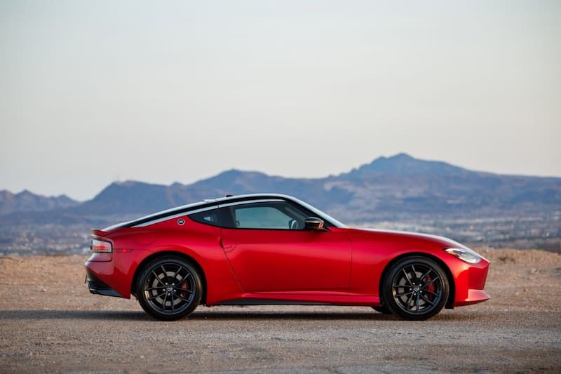 hệ thống xả của Nissan Z 2023