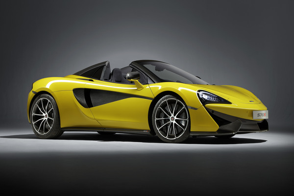 McLaren 570S Spider có thiết kế tinh tế và bắt mắt